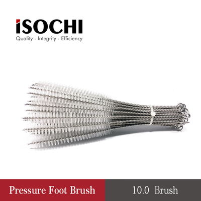 10.0mm Pipe Tube Nylon Wire Brush Use For PCB Machine Spindle Collet Cleaning