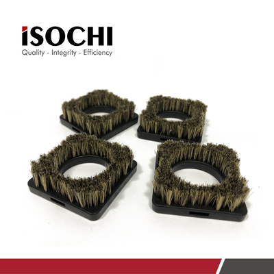 Square Shape Pressure Foot Brush 8.0mm Bristles For BTF Router Machine