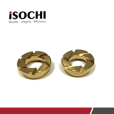 Circular PCB Pressure Foot Cup Insert With Slot For CNC Qianghua Drilling Machine