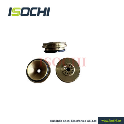 Hitachi Small Hole New Style (สแตนเลส ทิตาเนียม Plating) ความดัน Foot Disk Insert สําหรับเครื่อง PCB Hitachi